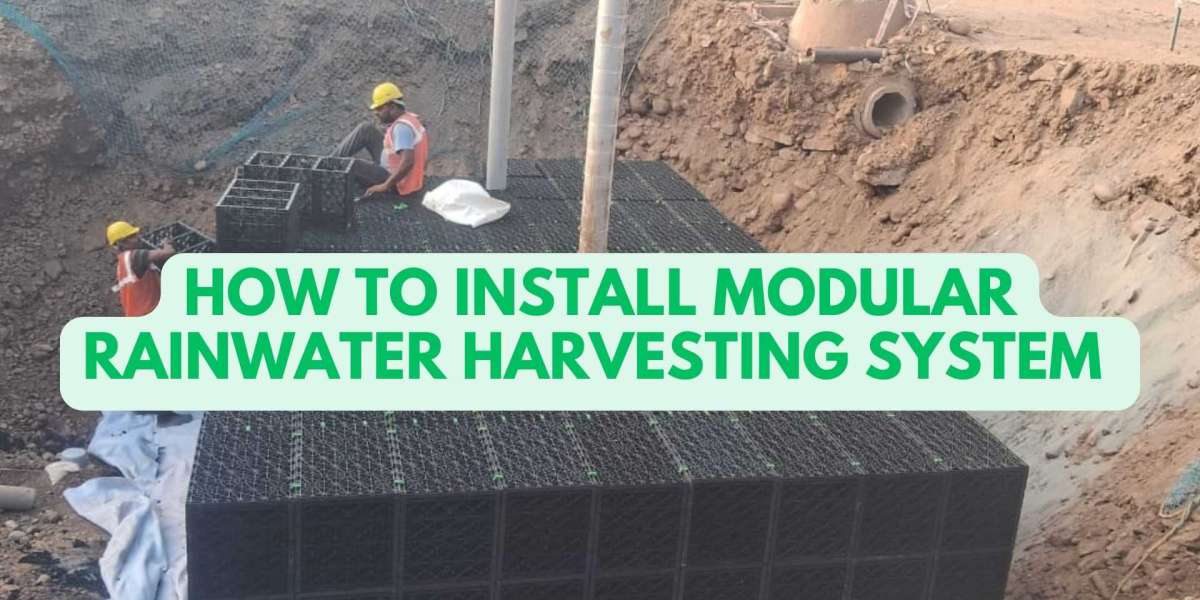 Modular Rainwater harvesting