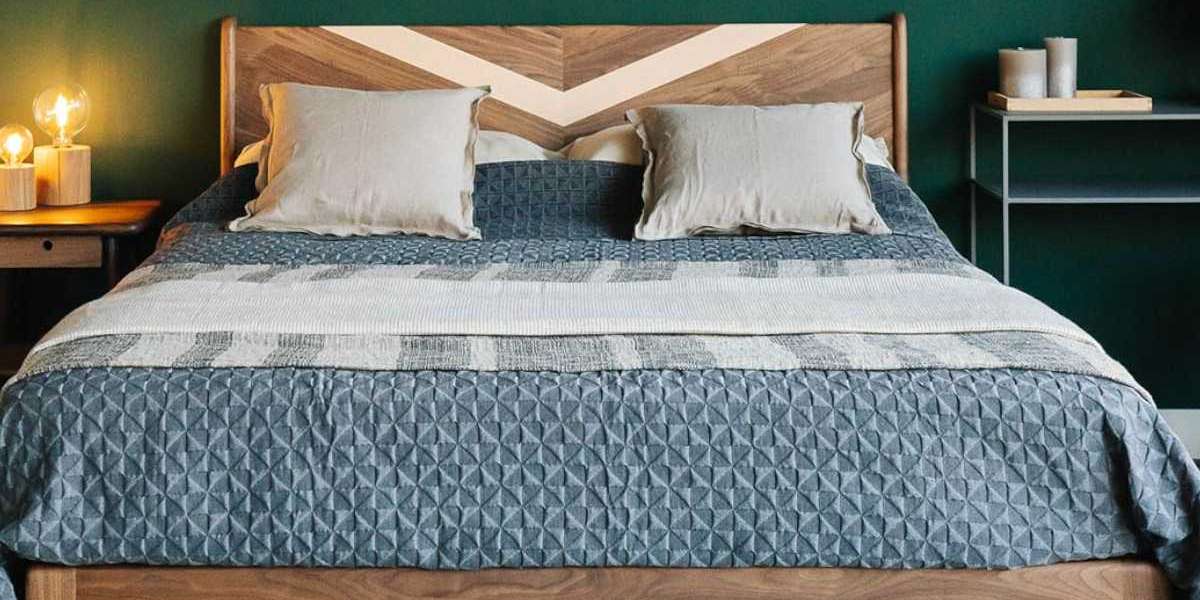 The Best Walnut Wood Bed: A Perfect Blend of Luxury and Durability By Nismaaya Decor