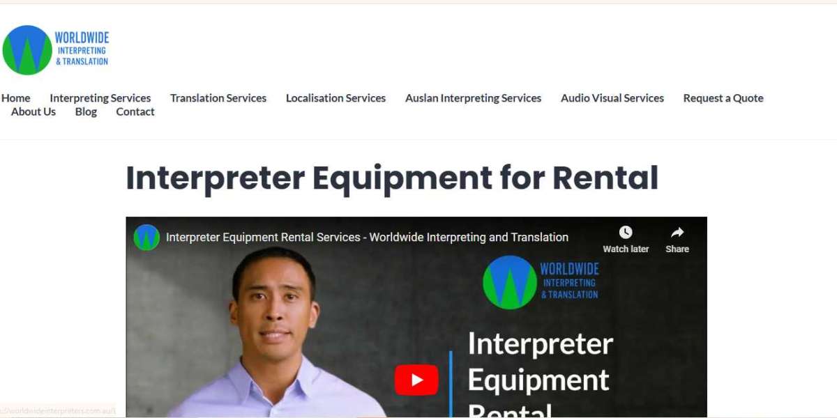 Interpreter Equipment for Rental: Enhance Your Event Experience