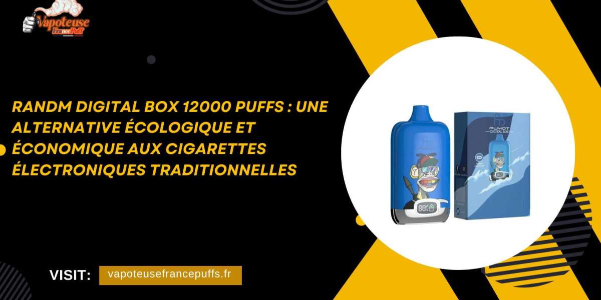 RAndM Digital Box 12000 Puffs : Une alternative écologique et économique aux cigarettes électroniques traditionnelles