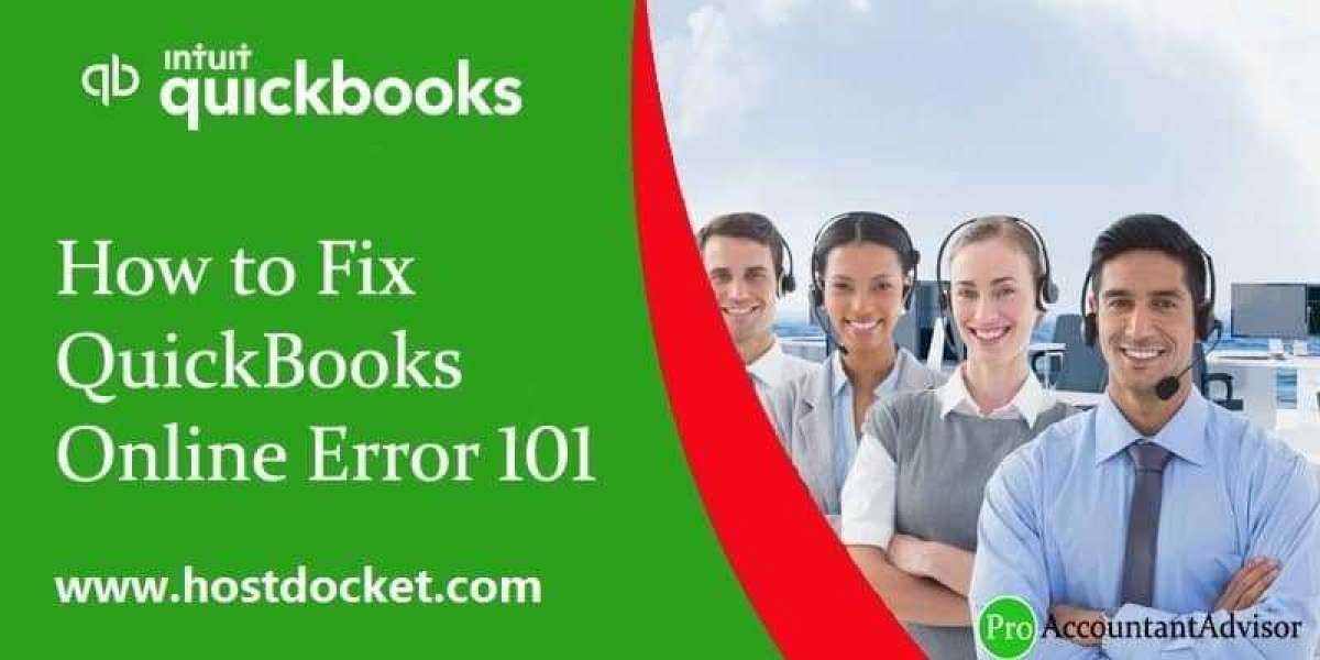 QuickBooks Online Error 101 - Banking Connection Errors