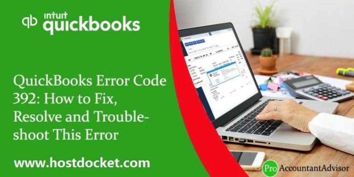 How to Fix QuickBooks Error Code 392?