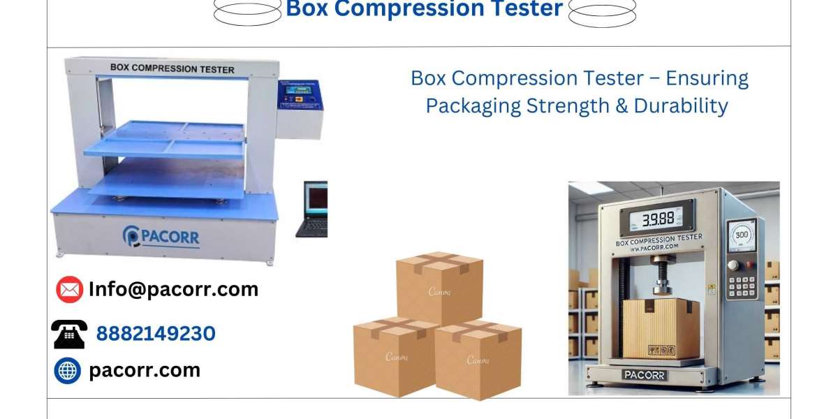 Box Compression Tester Ensuring Packaging Strength for Safe Deliveries