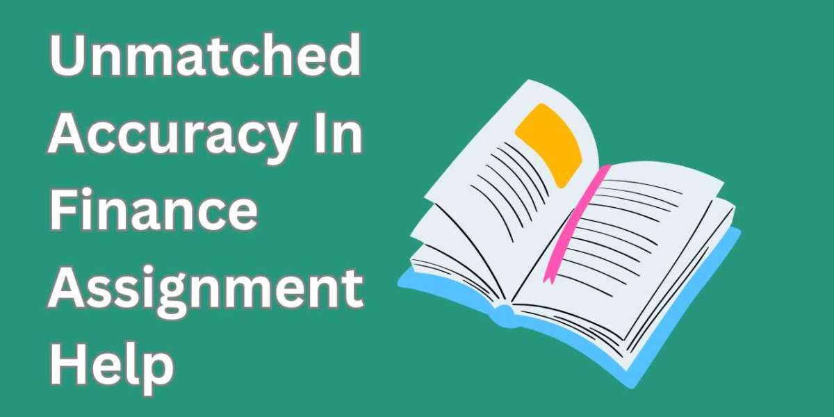 Unmatched Accuracy In Finance Assignment Help
